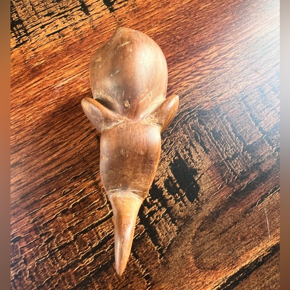 Wooden Elephant Figurine - Picture 4 of 11